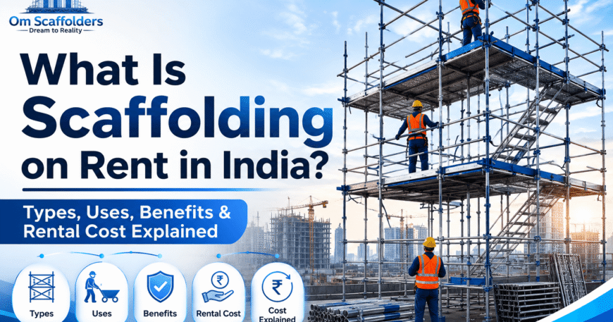 What Is Scaffolding on Rent in India? Types, Benefits & Rental Cost - Om Scaffolders