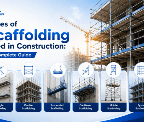 Types of Scaffolding Used in Construction: A Complete 2026 Guide - Om Scaffolders