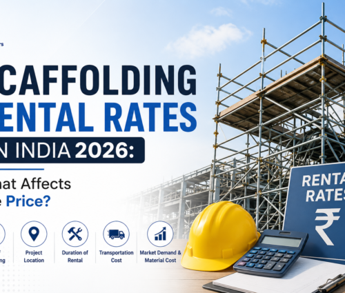 Scaffolding rental rates in India | Om Scaffolders