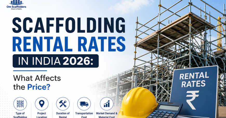 Scaffolding rental rates in India | Om Scaffolders