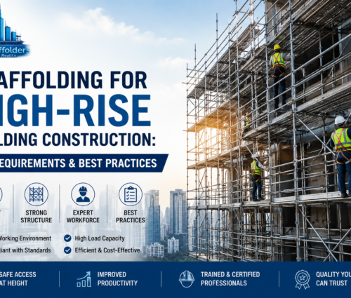 Scaffolding for High-Rise Building Construction Key Requirements & Best Practices | Om Scaffolders